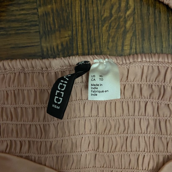 Pink rouched crop top - Picture 2 of 2